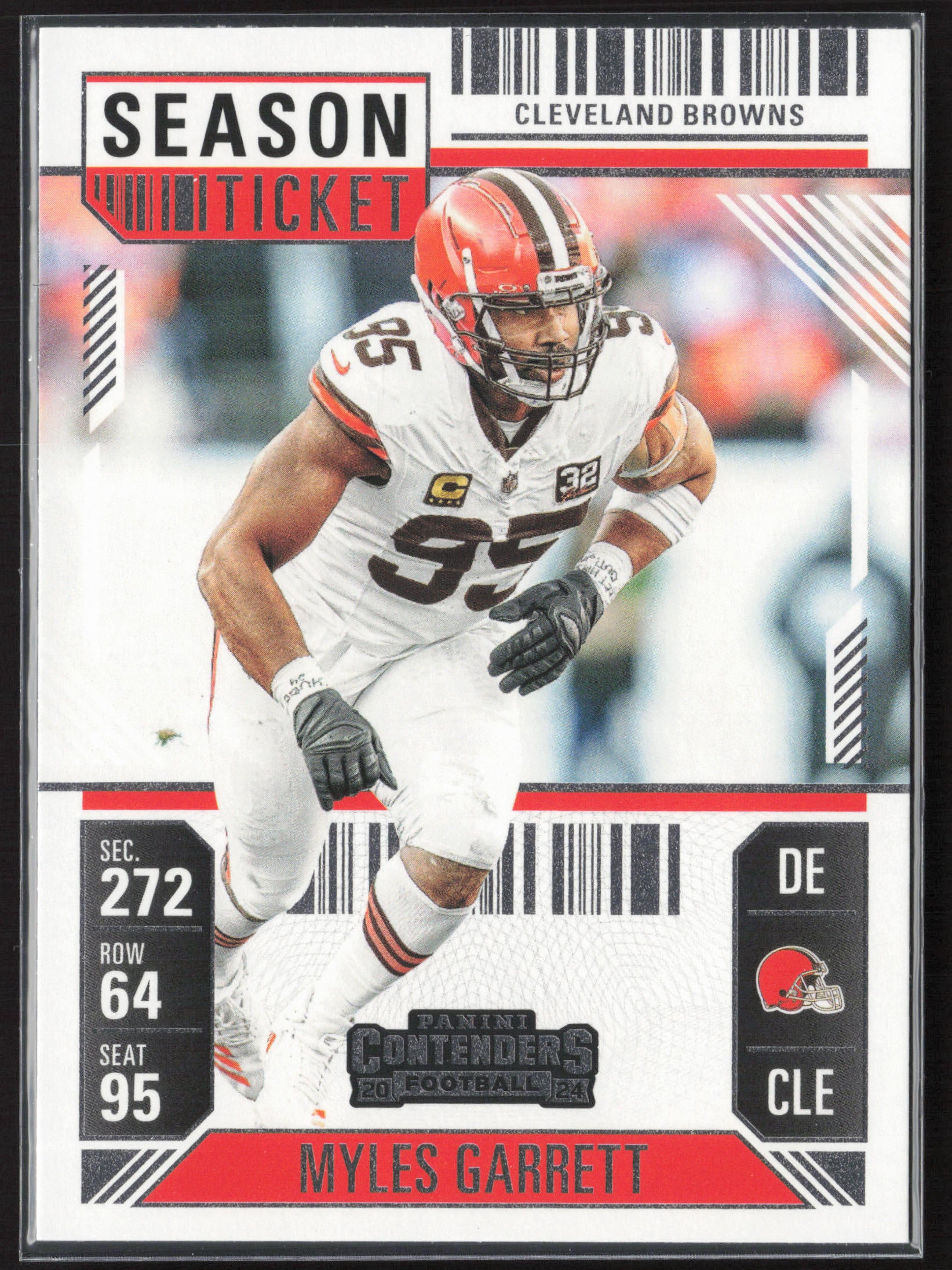 2024 Panini Contenders #24 Myles Garrett Season Ticket Retail