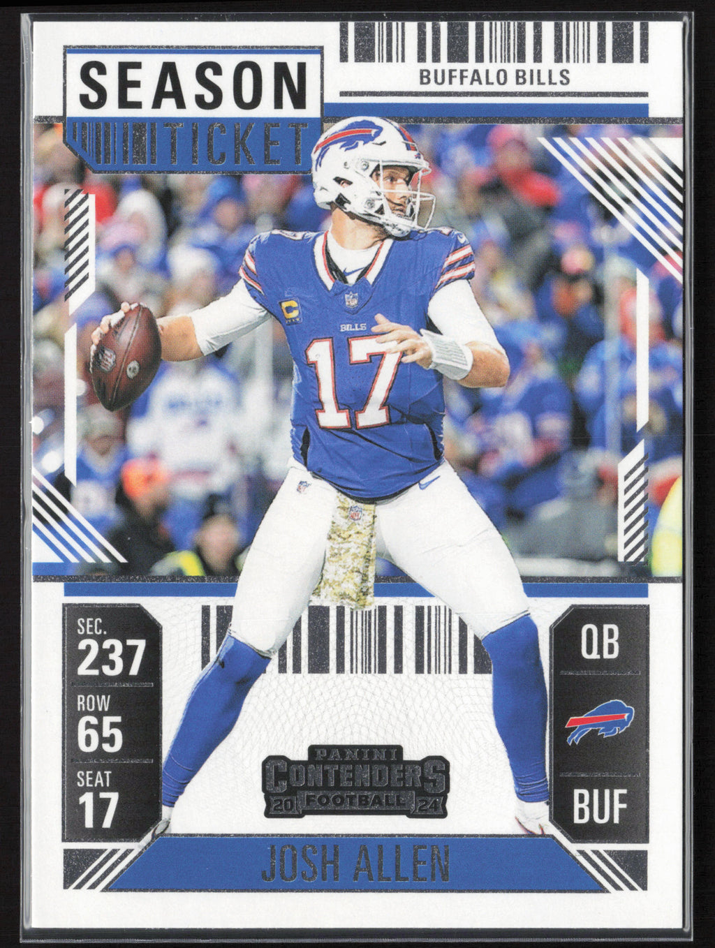 2024 Panini Contenders #11 Josh Allen Season Ticket Retail