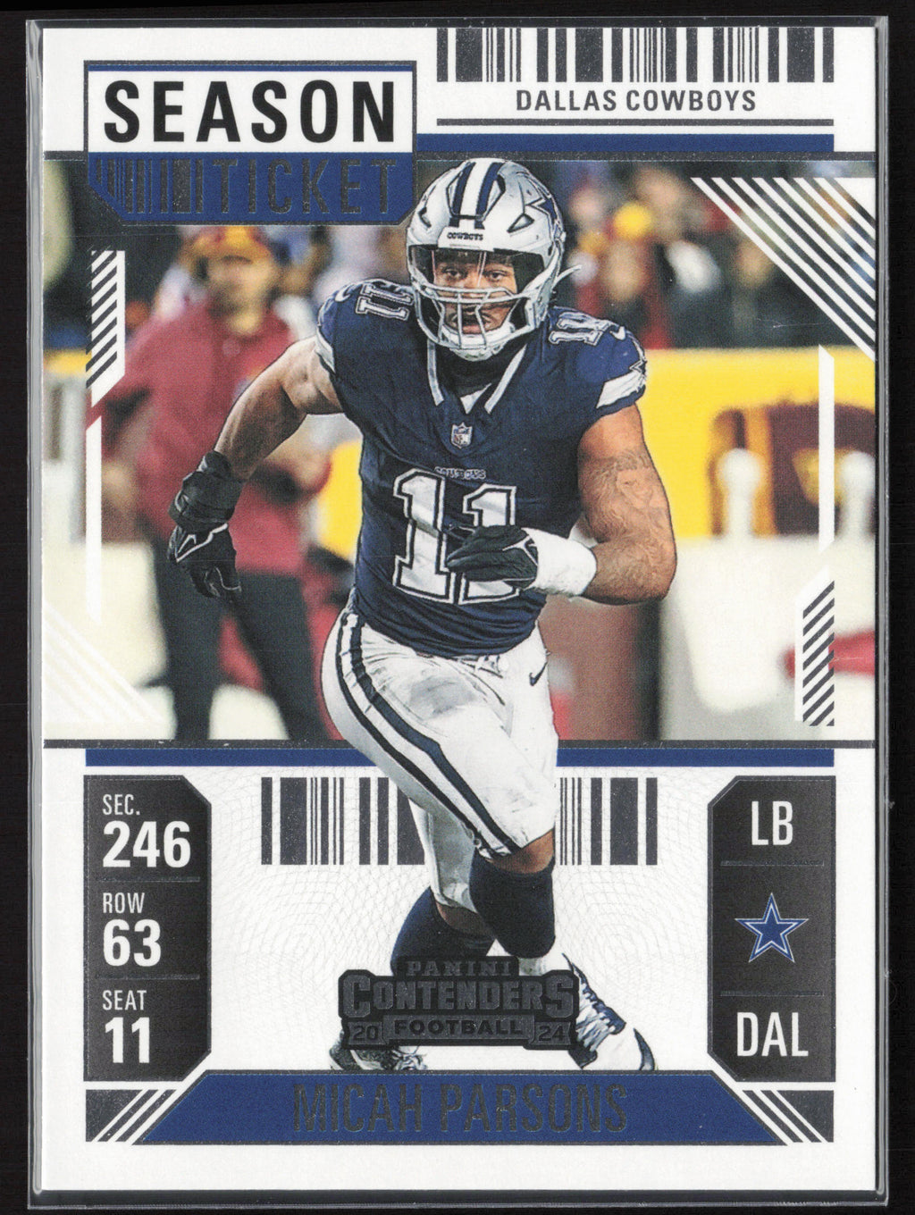 2024 Panini Contenders #27 Micah Parsons Season Ticket Retail