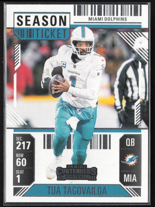 2024 Panini Contenders #61 Tua Tagovailoa Season Ticket Retail