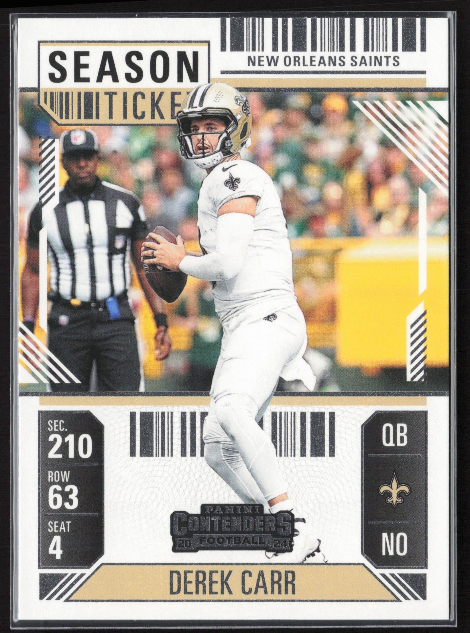 2024 Panini Contenders #72 Derek Carr Season Ticket Retail