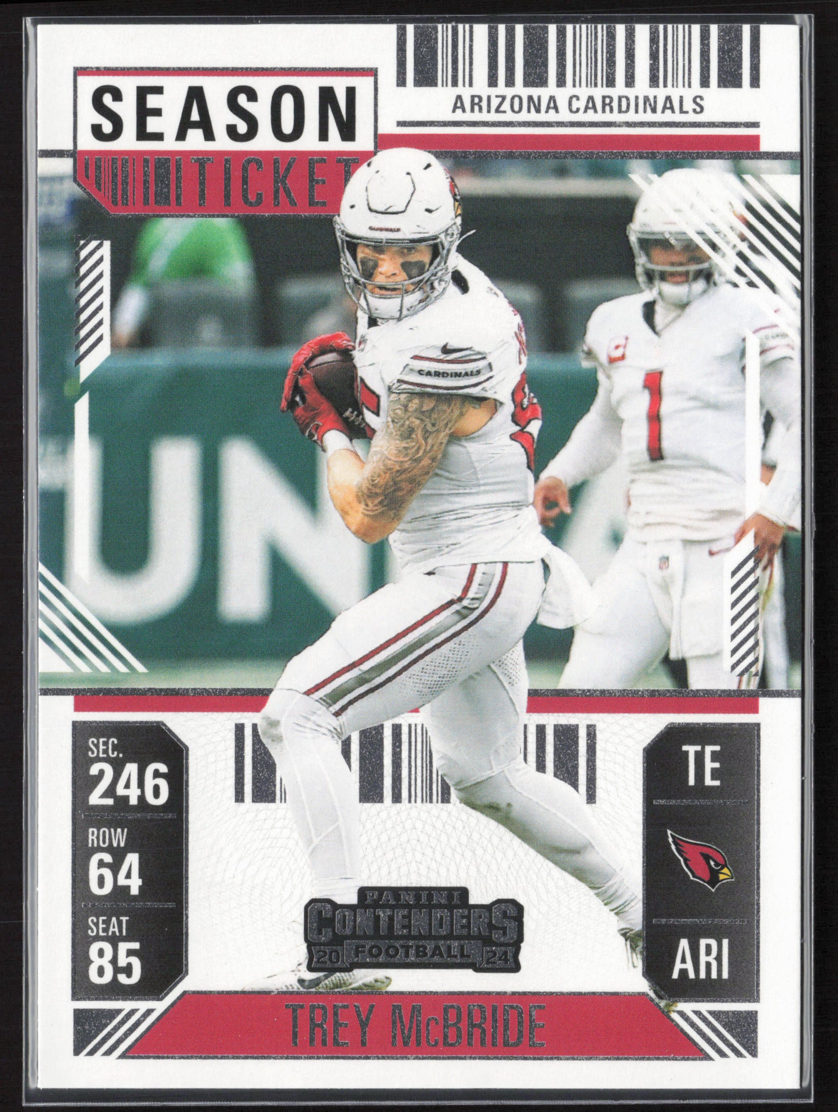 2024 Panini Contenders #1 Trey McBride Season Ticket Retail