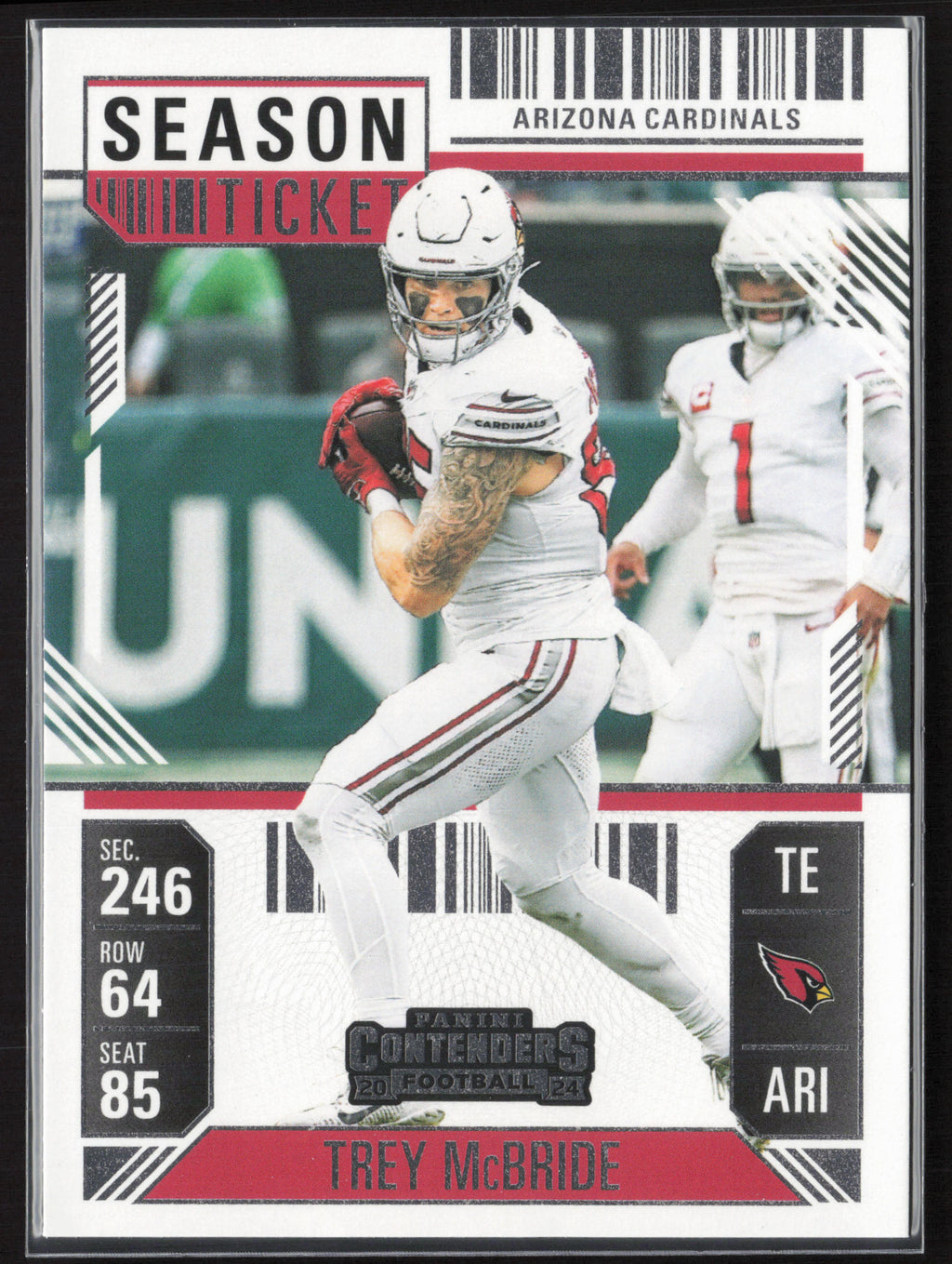 2024 Panini Contenders #1 Trey McBride Season Ticket Retail