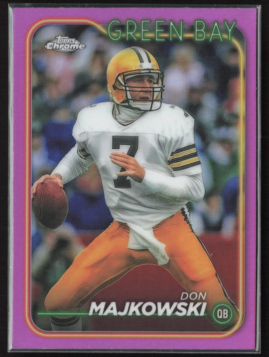2024 Topps Chrome #77 Don Majkowski Pink Refractor