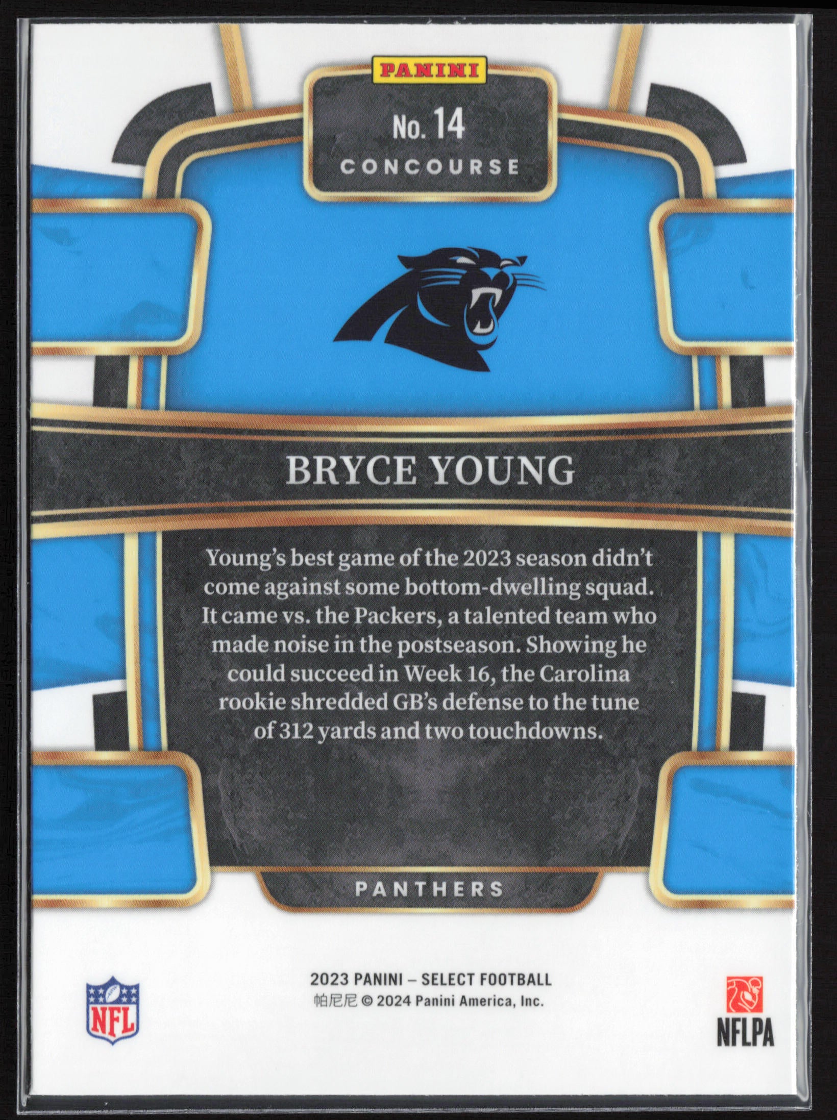 2023 Panini Select #14 Bryce Young
