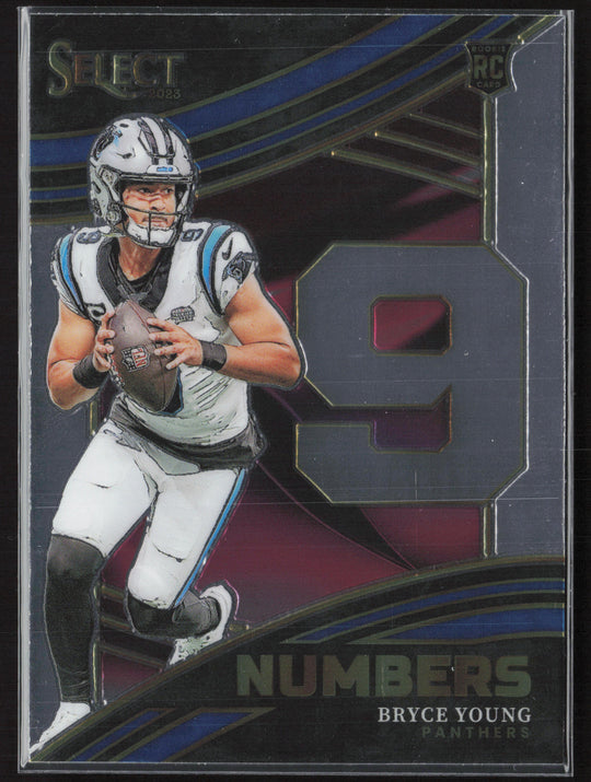 2023 Panini Select #NMB-BYO Bryce Young Select Numbers