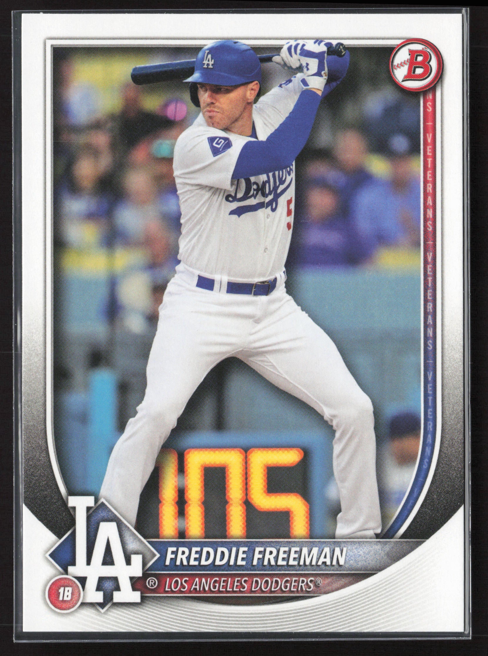 2025 Bowman #5 Freddie Freeman