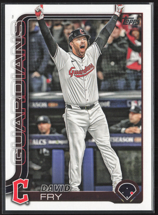 2025 Topps #401 David Fry