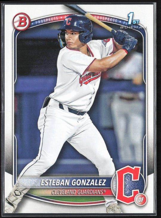 2025 Bowman #BP-70 Esteban Gonzalez Prospects