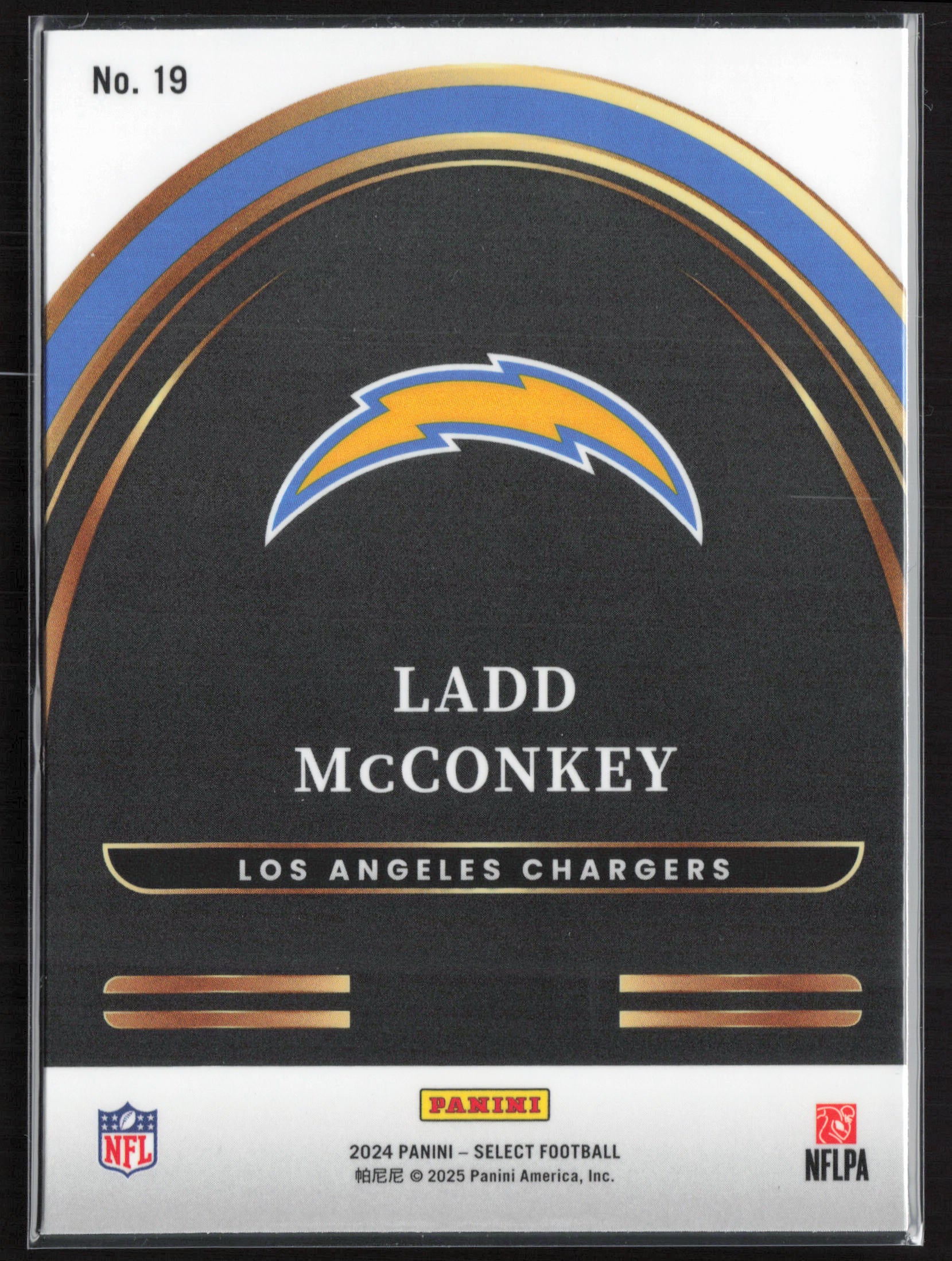 2024 Panini Select #19 Ladd McConkey Select Future