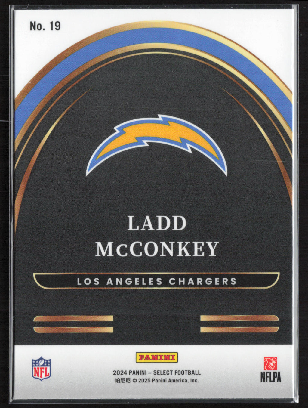 2024 Panini Select #19 Ladd McConkey Select Future