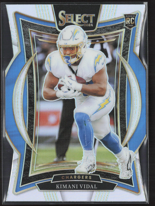 2024 Panini Select #15 Kimani Vidal Silver Prizm Die Cut