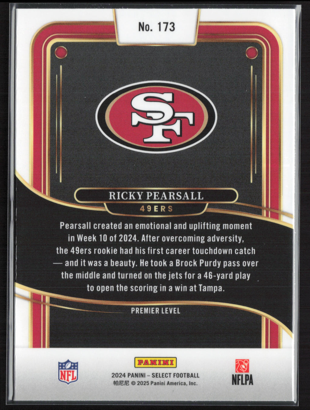 2024 Panini Select #173 Ricky Pearsall