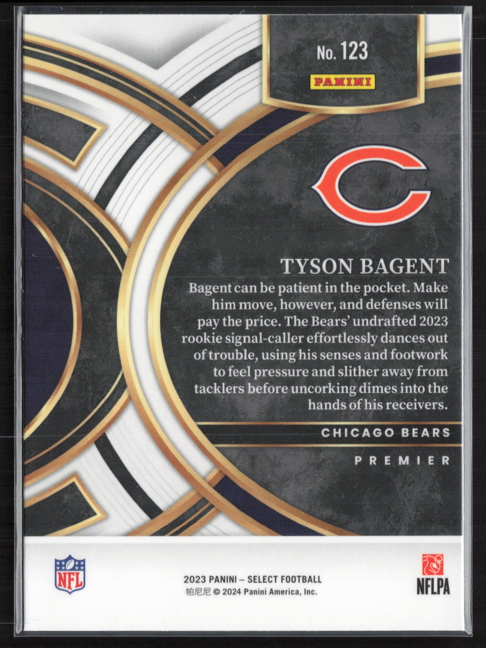 2023 Panini Select #123 Tyson Bagent