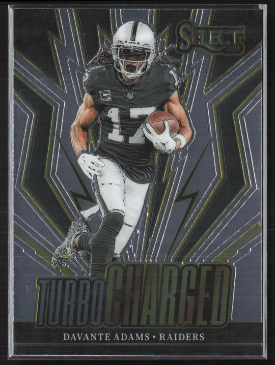 2023 Panini Select #TUR-DAD Davante Adams Turbocharged