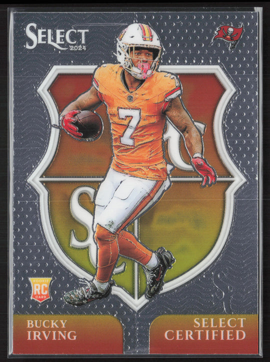 2024 Panini Select #21 Bucky Irving Select Certified Rookies