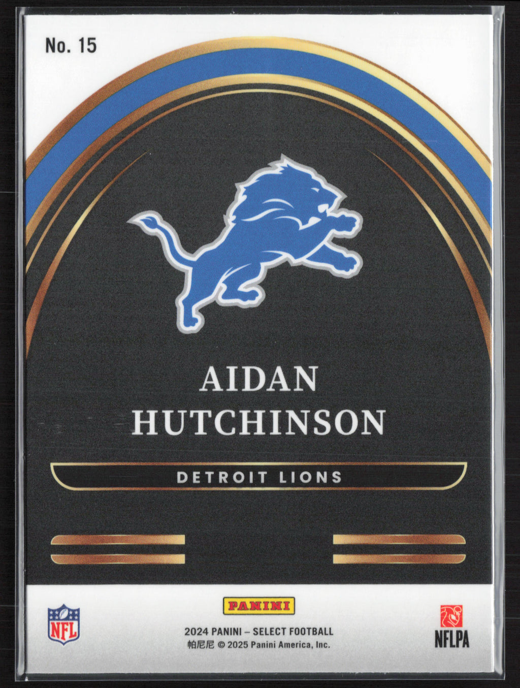 2024 Panini Select #15 Aidan Hutchinson Select Future