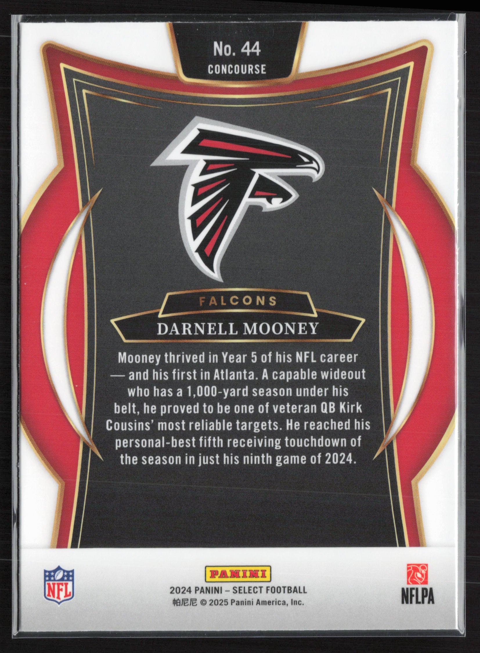 2024 Panini Select #44 Darnell Mooney