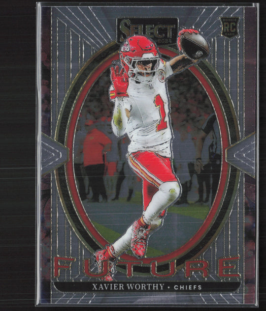 2024 Panini Select #8 Xavier Worthy Select Future