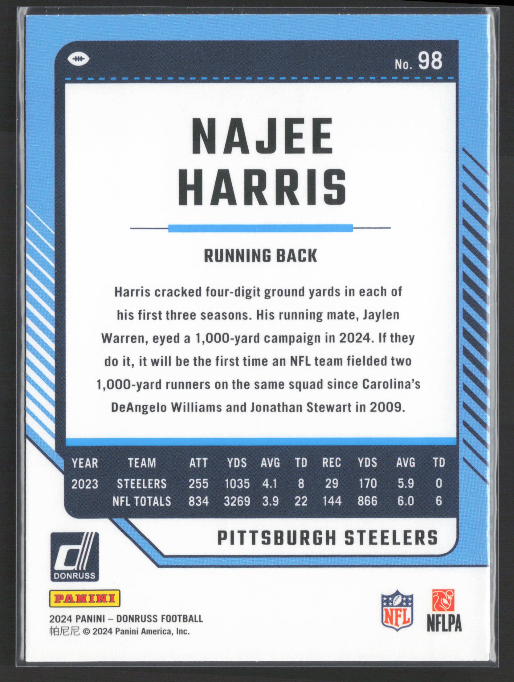2024 Donruss #98 Najee Harris