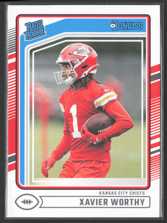 2024 Donruss #398 Xavier Worthy