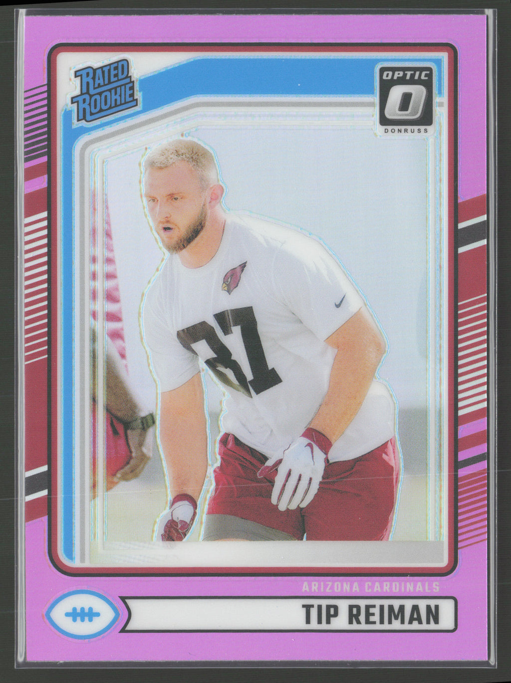 2024 Donruss #366 Tip Reiman Optic Rated Rookies Preview Pink