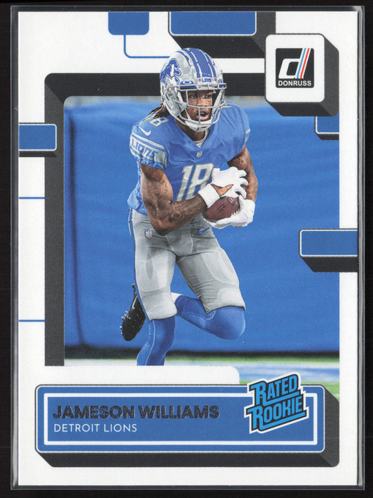 2022 Donruss #308 Jameson Williams