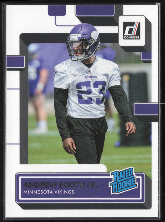 2022 Donruss #369 Andrew Booth Jr.