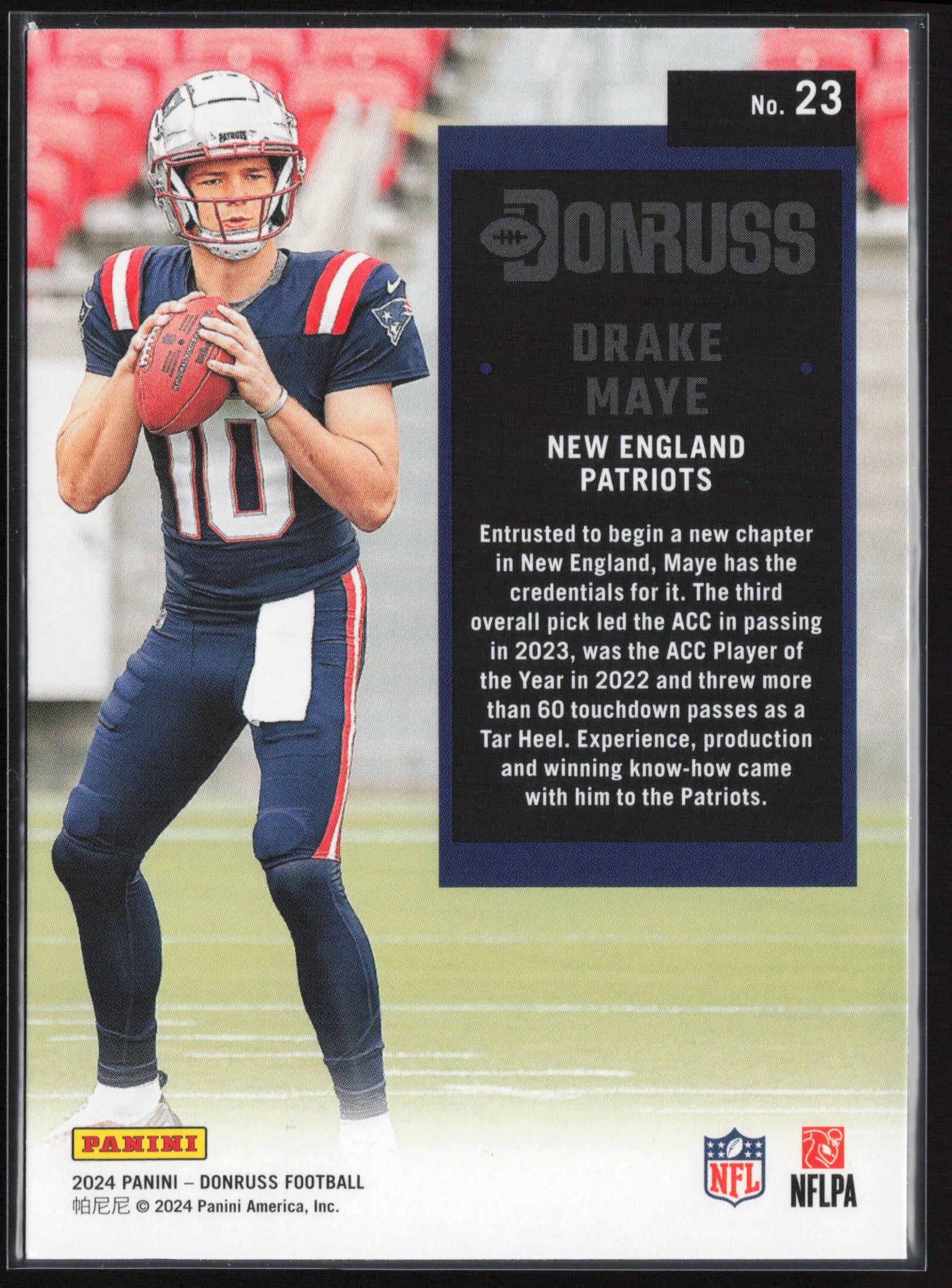 2024 Donruss #23 Drake Maye Retro 1994