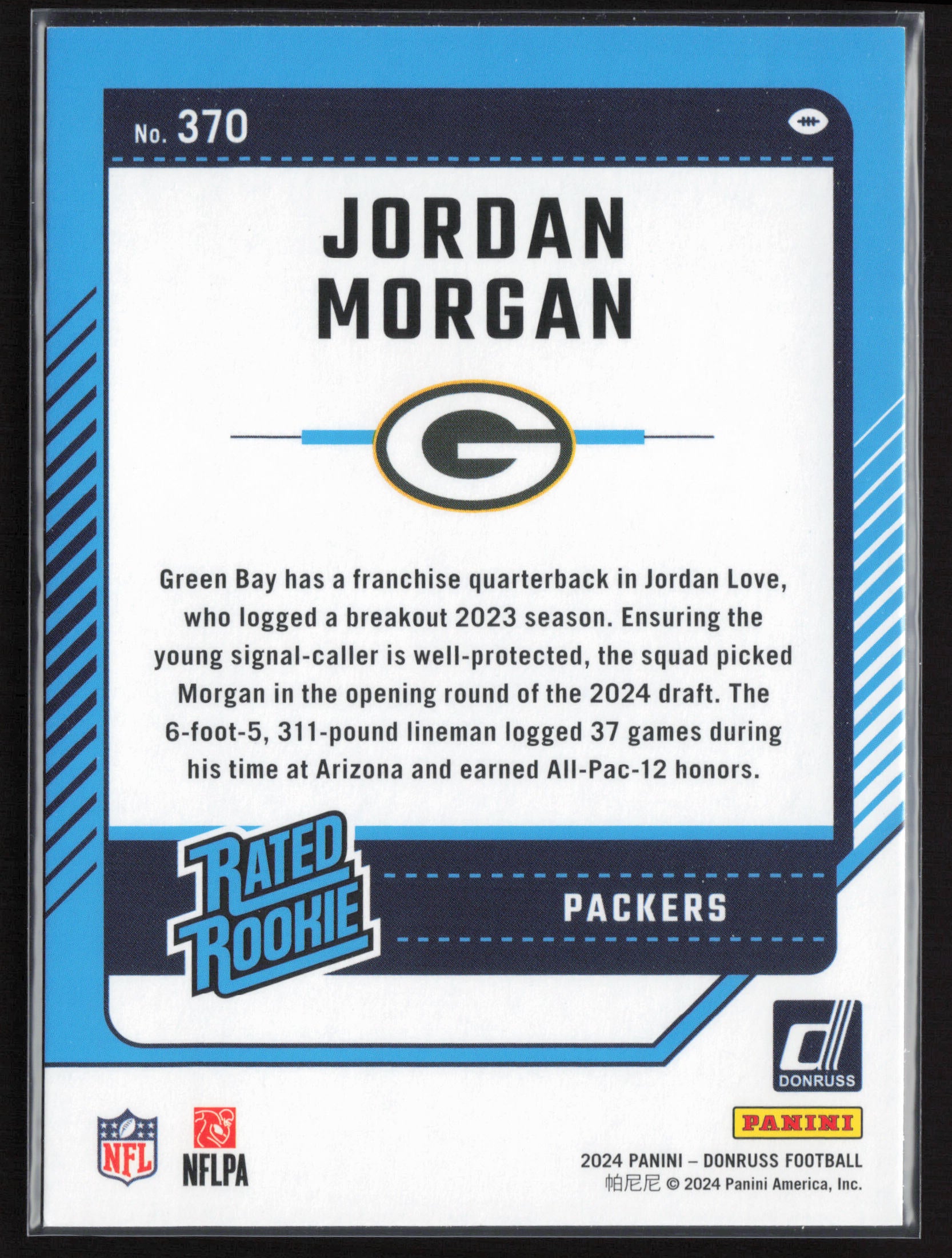 2024 Donruss #370 Jordan Morgan