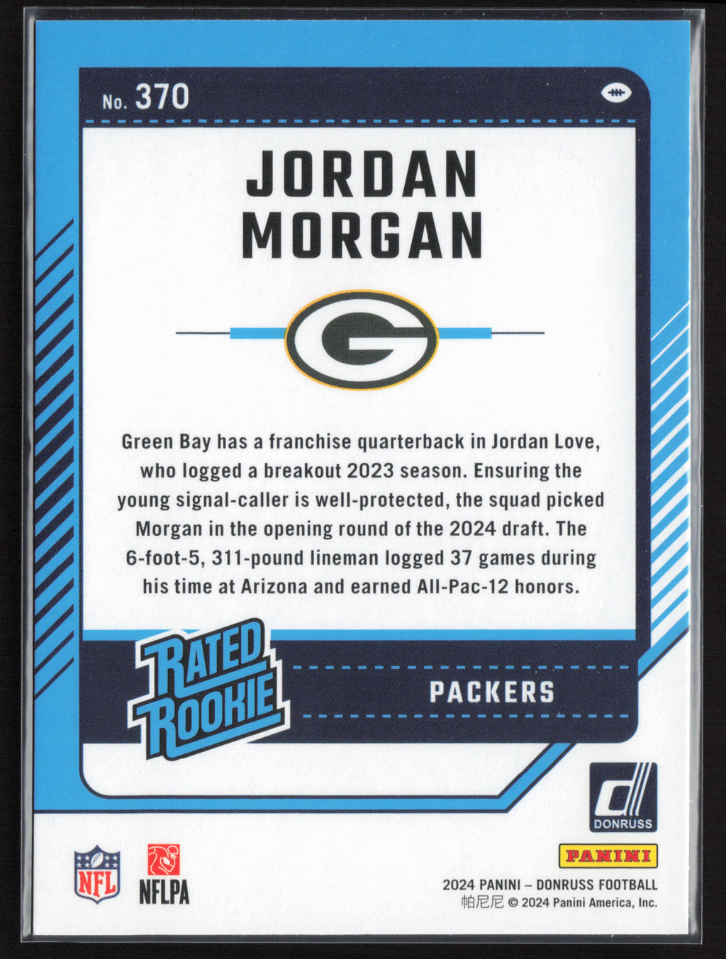 2024 Donruss #370 Jordan Morgan