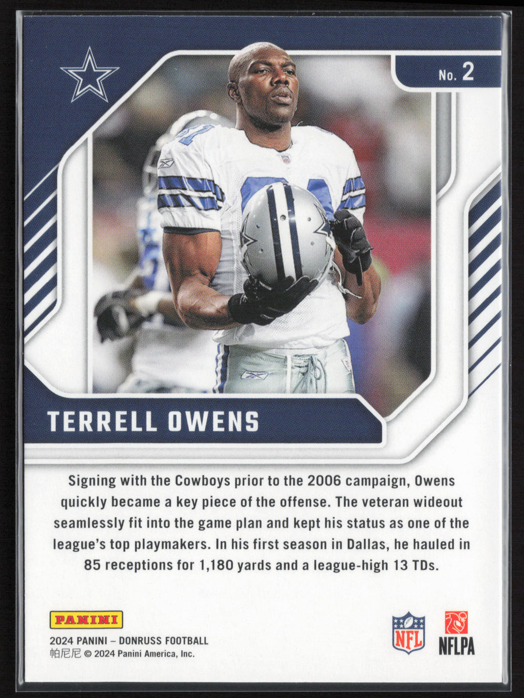 2024 Donruss #2 Terrell Owens Legend Series