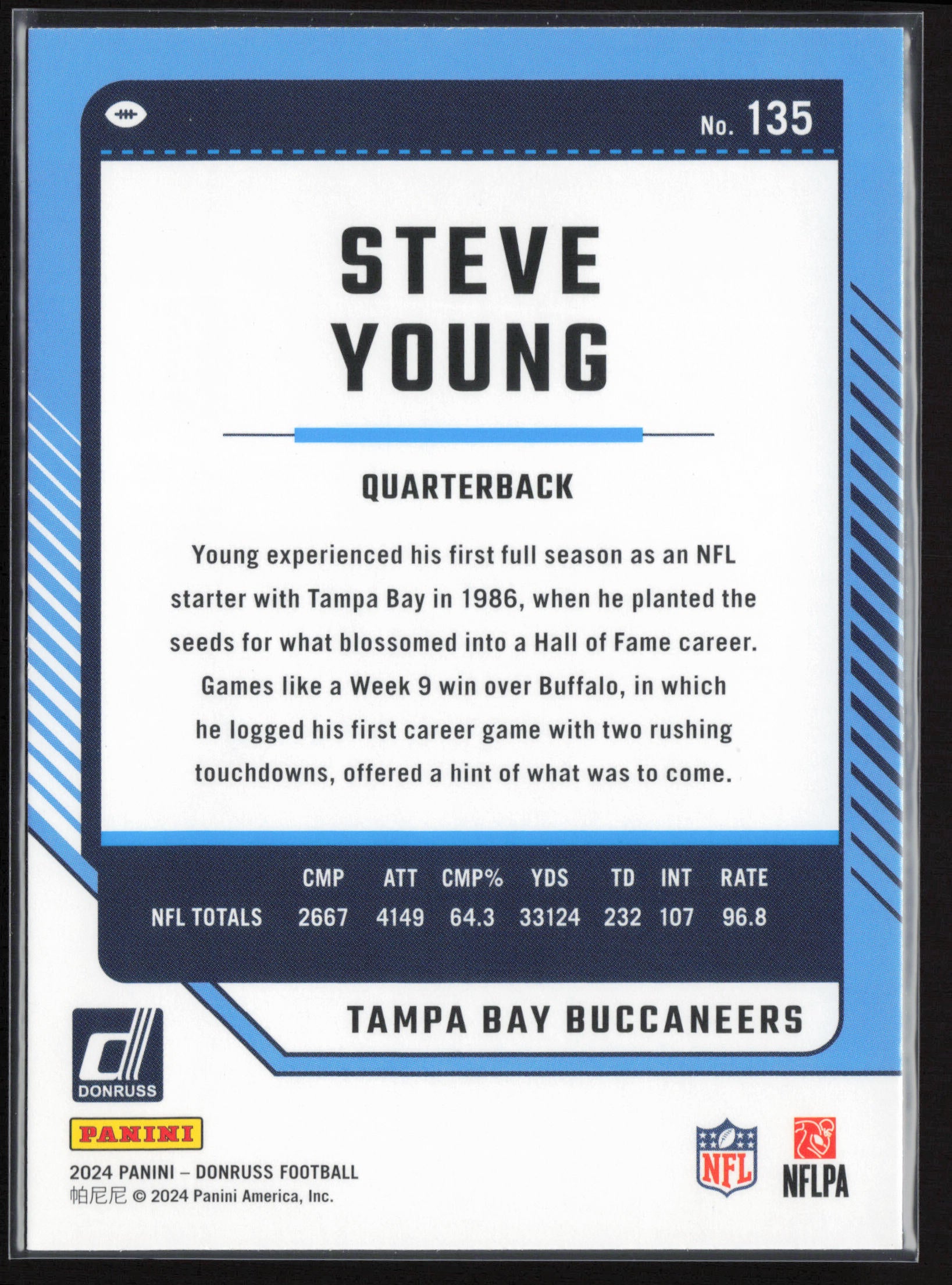 2024 Donruss #135 Steve Young