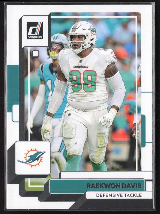 2022 Donruss #127 Raekwon Davis