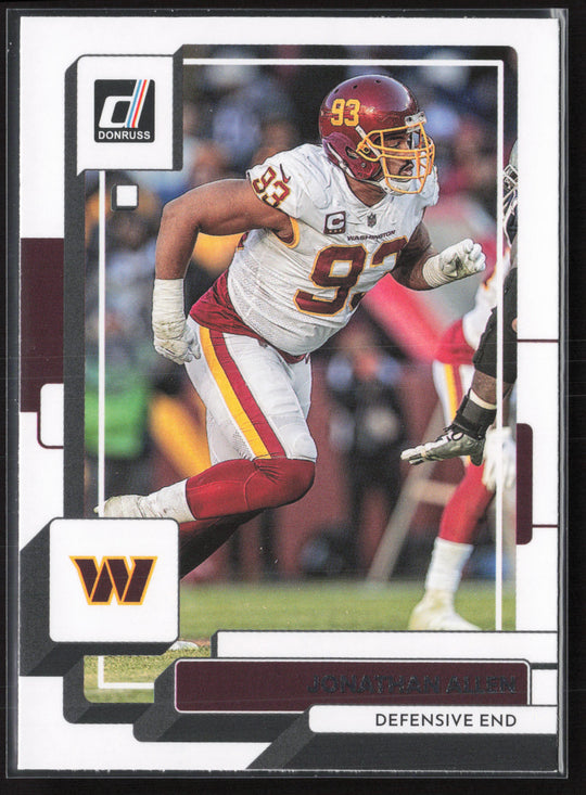 2022 Donruss #182 Jonathan Allen