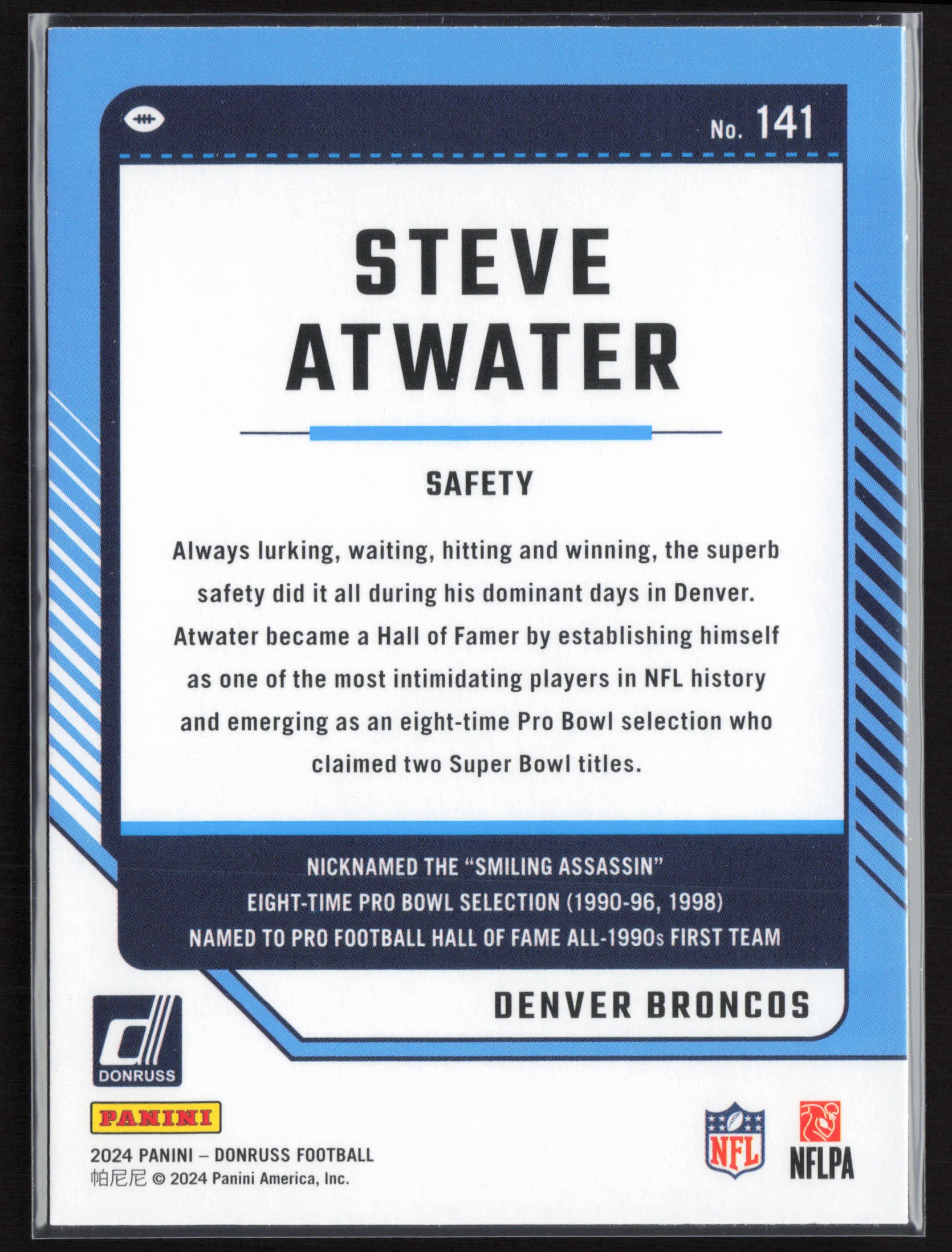2024 Donruss #141 Steve Atwater