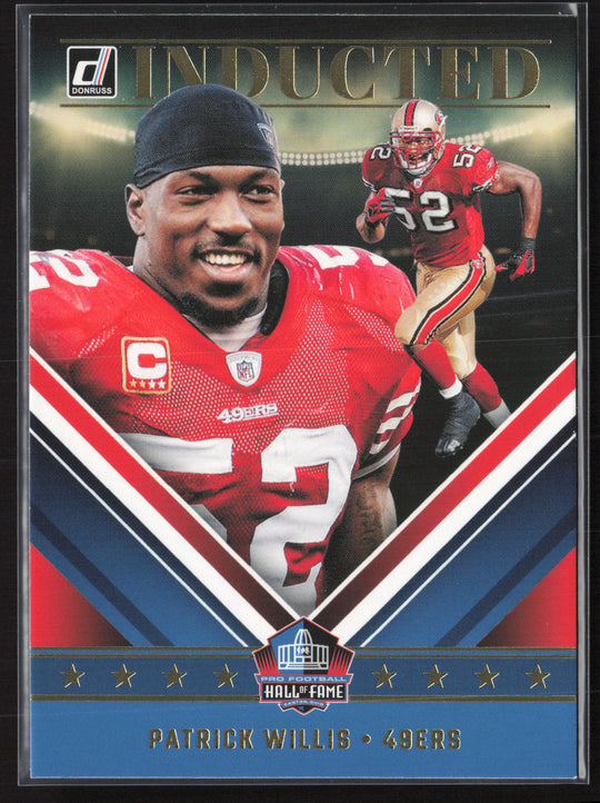 2024 Donruss #I-PW Patrick Willis Inducted
