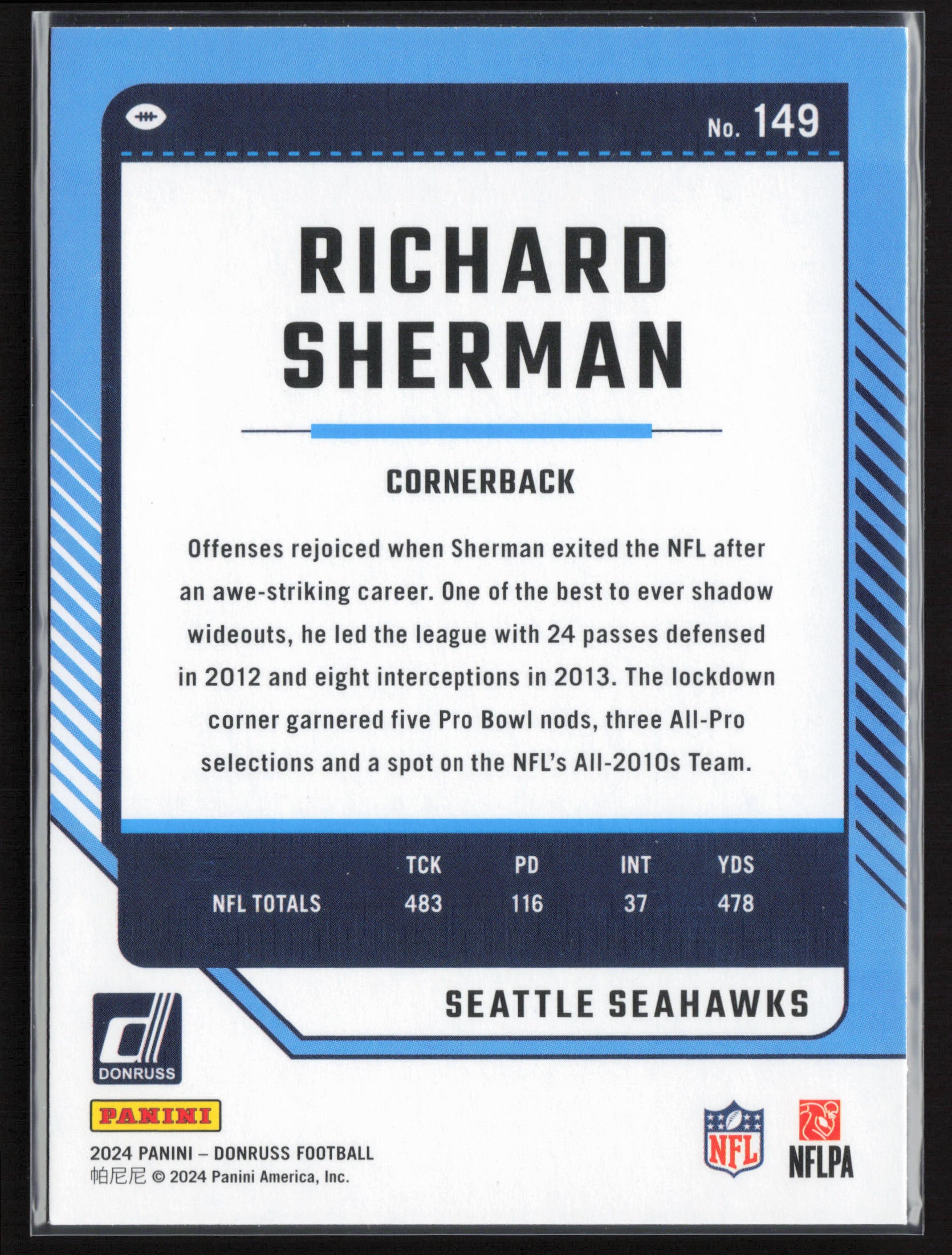 2024 Donruss #149 Richard Sherman