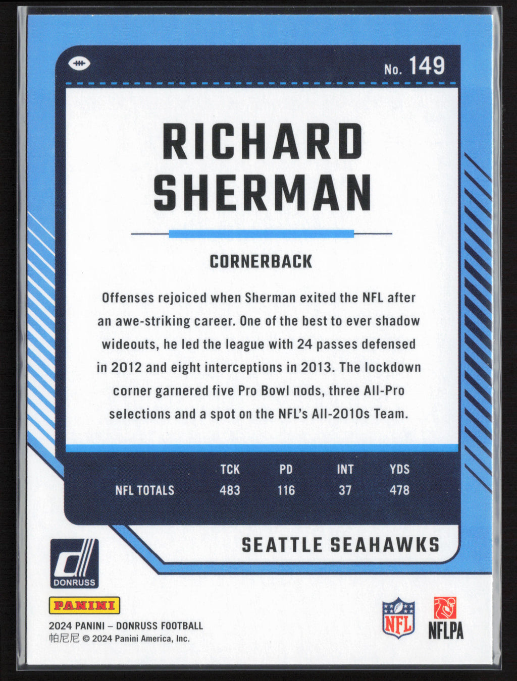 2024 Donruss #149 Richard Sherman