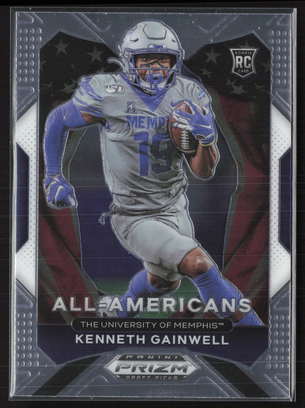 2021 Panini Prizm Draft Picks Collegiate #194 Kenneth Gainwell