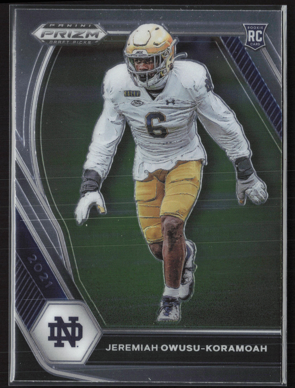 2021 Panini Prizm Draft Picks Collegiate #147 Jeremiah Owusu-Koramoah
