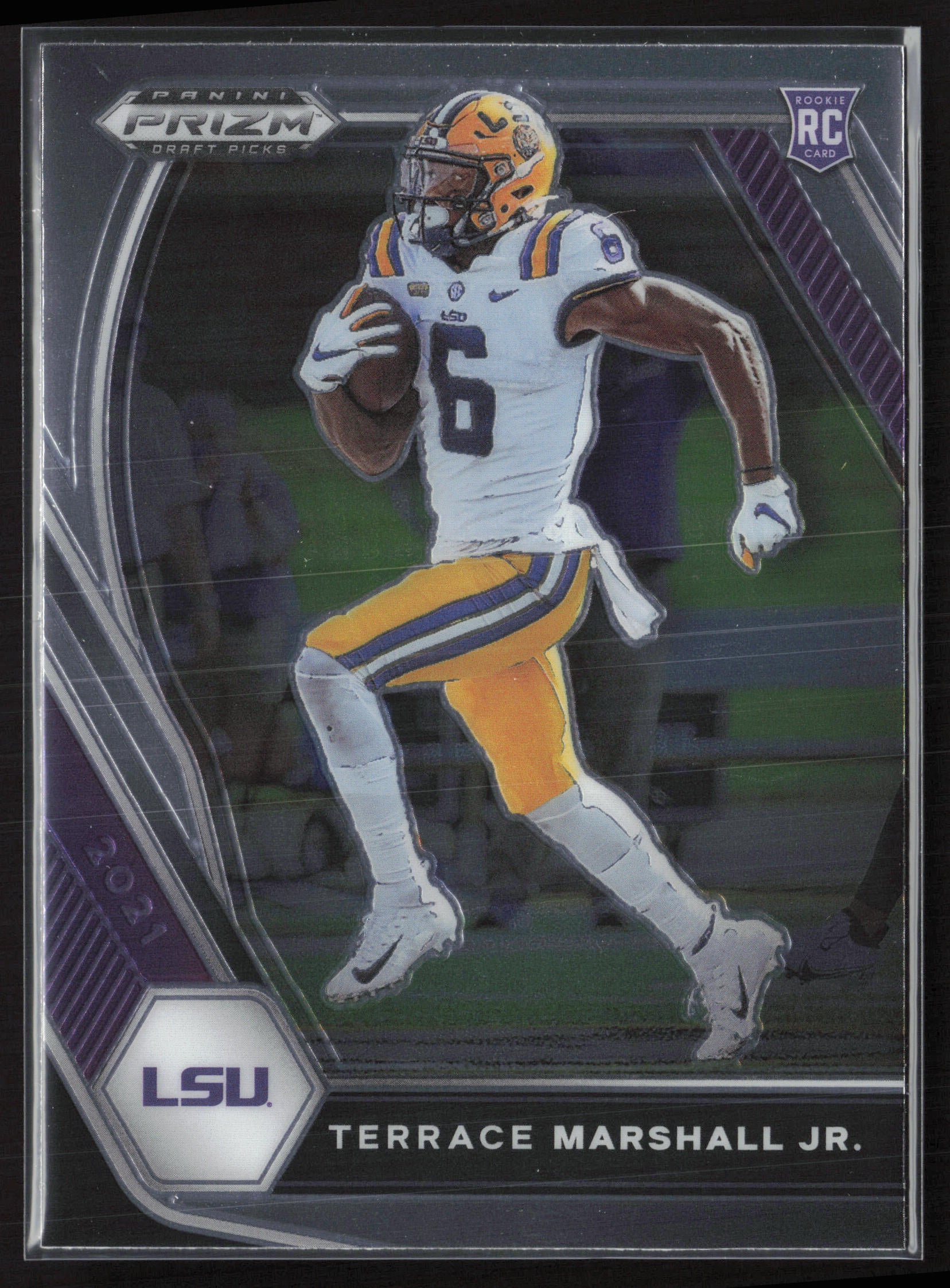 2021 Panini Prizm Draft Picks Collegiate #157 Terrace Marshall Jr.