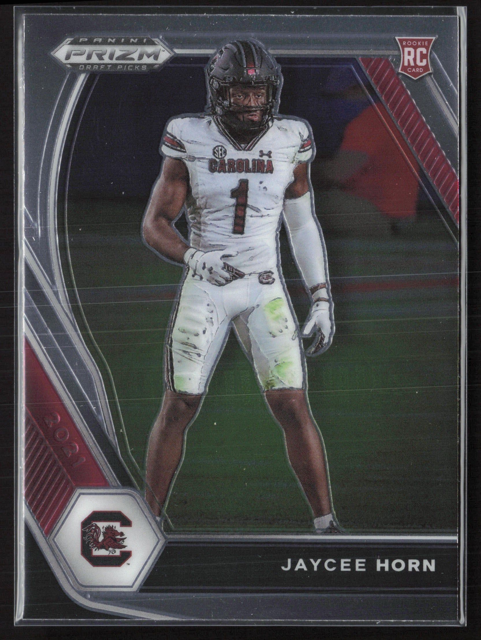 2021 Panini Prizm Draft Picks Collegiate #142 Jaycee Horn