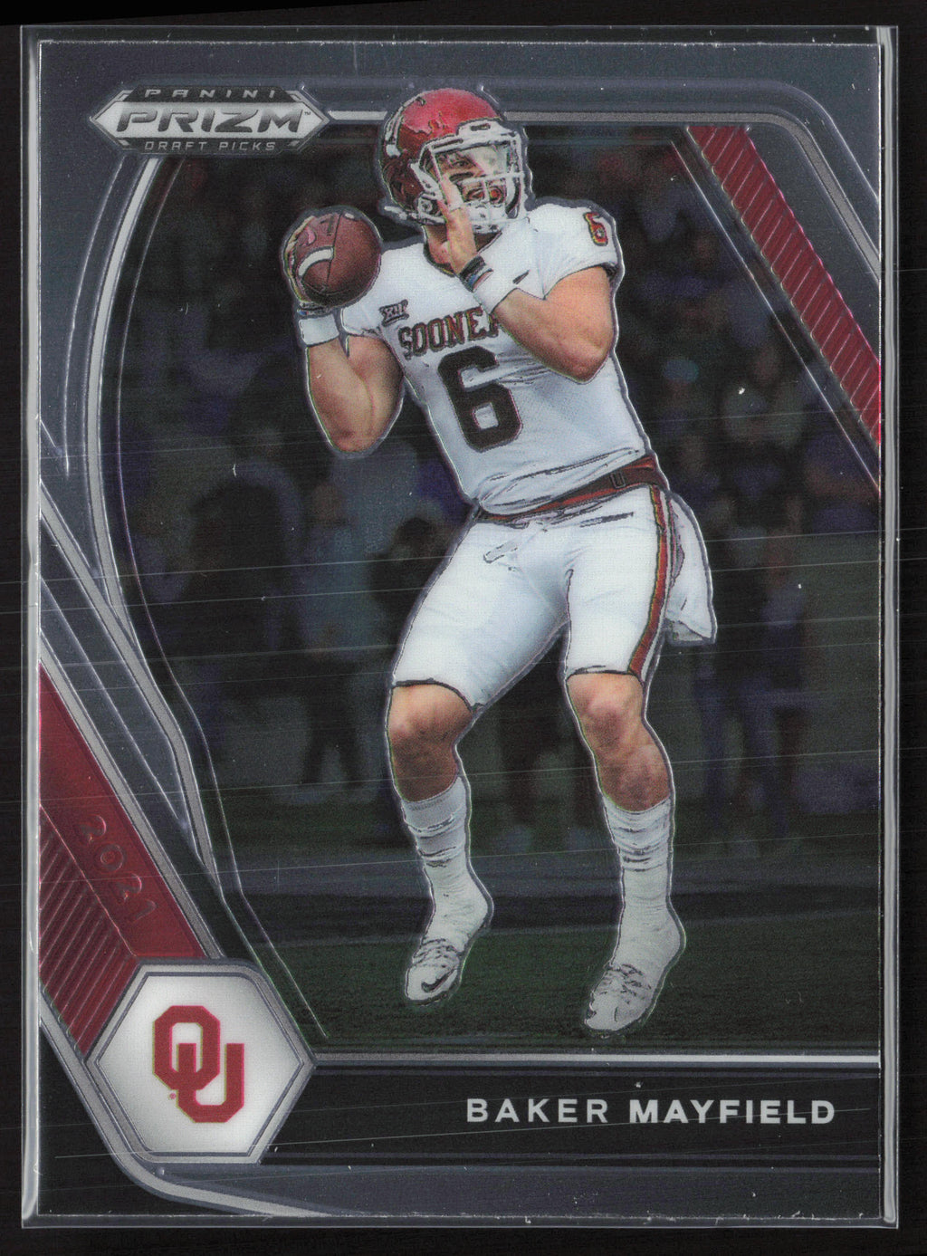2021 Panini Prizm Draft Picks Collegiate #25 Baker Mayfield