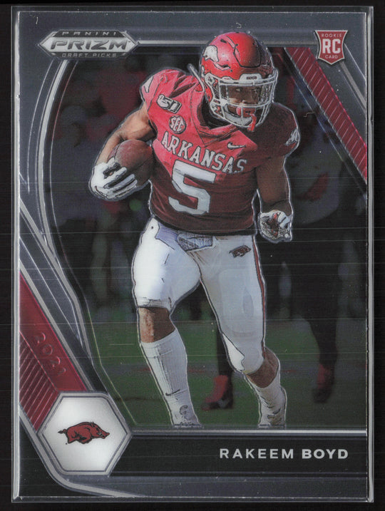 2021 Panini Prizm Draft Picks Collegiate #152 Rakeem Boyd