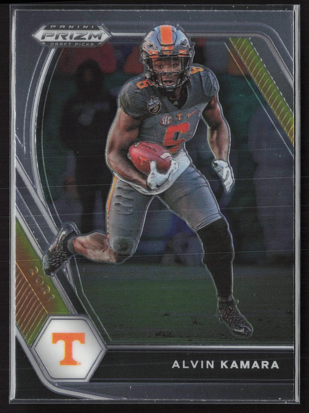 2021 Panini Prizm Draft Picks Collegiate #39 Alvin Kamara