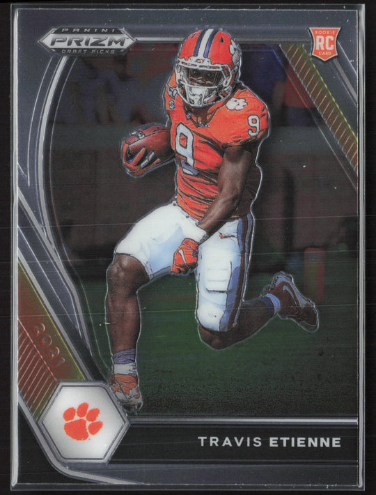2021 Panini Prizm Draft Picks Collegiate #107 Travis Etienne Jr.