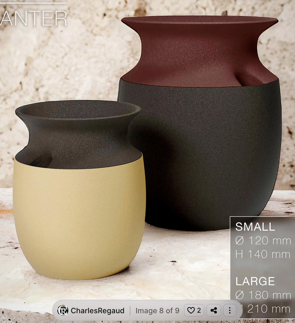 KYOTO Self-Watering Planter – Japanese-Inspired Modern Pot in 2 Sizes & Textures