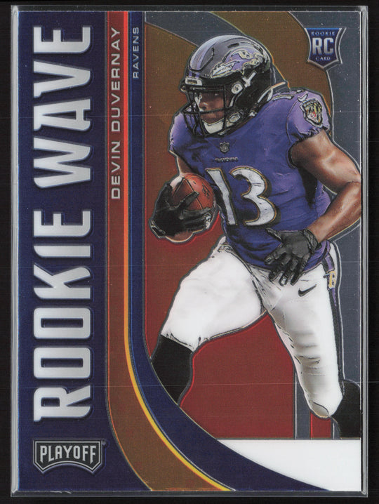 2020 Panini Playoff #RW-26 Devin Duvernay Rookie Wave