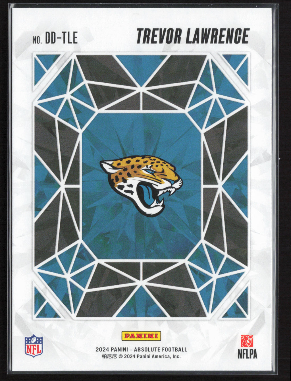 2024 Panini Absolute #DD-TLE Trevor Lawrence Draft Diamonds